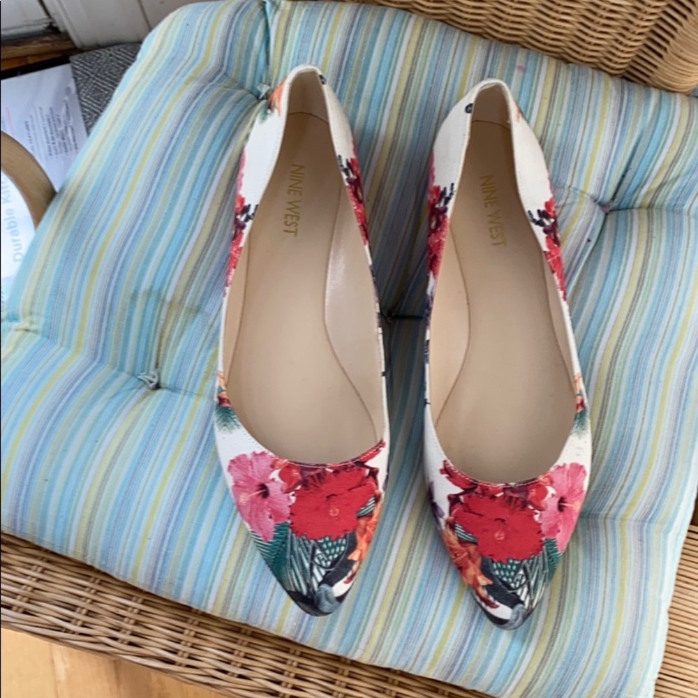 Nine West shoes floral 10 $35